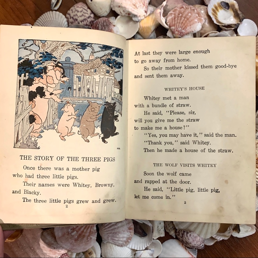 1918 Vintage Green Hardcover Children’s Book - Picture 8 of 15